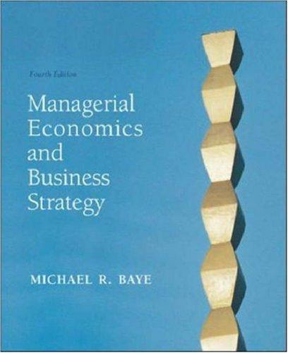 Book Managerial Economics and Business Strategy free