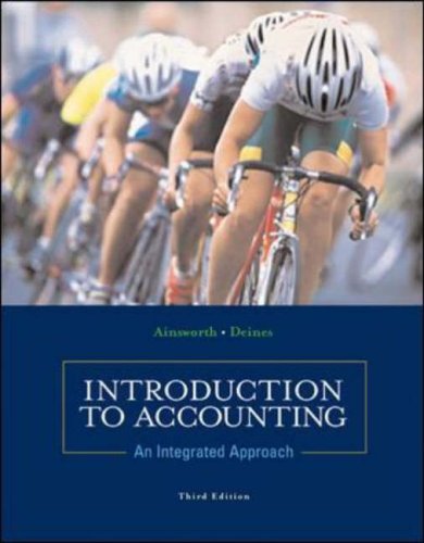 Book Introduction To Accounting: An Integrated Approach free