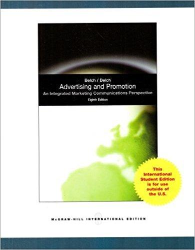 Book Advertising and Promotion: An Integrated Marketing Communications Perspective (The Mcgraw-Hill/Irwin free