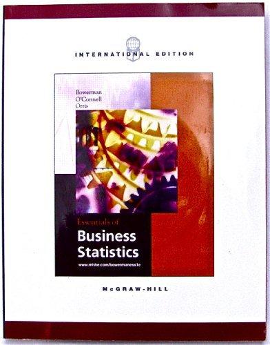 Book Essentials of Business Statistics (The McGraw-Hill/Irwin Series Operations and Decision Sciences) free