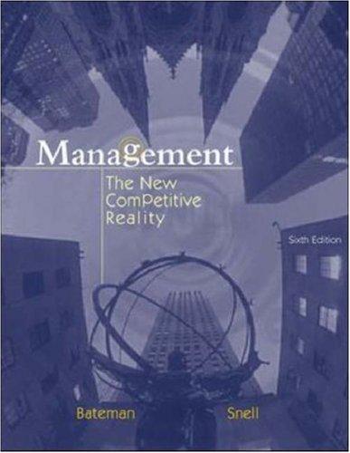 Book Management: With Cd And Powerweb: The New Competitive Landscape free