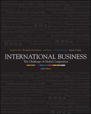 Book International Business: The Challenge Of Global Competition free