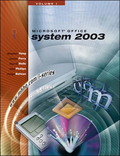 Book Microsoft Office 2004: Vol 1 (i-series) free