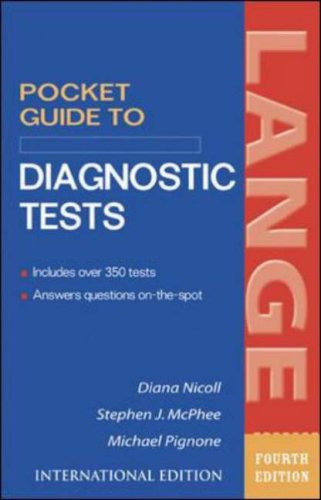 Book Pocket Guide To Diagnostic Tests free