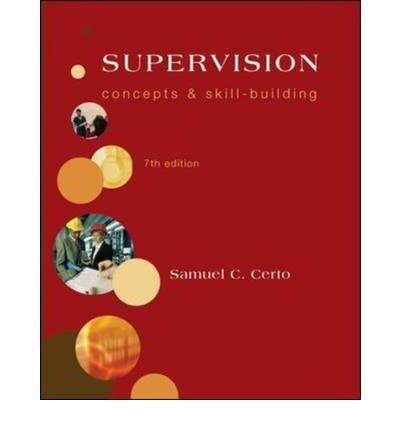Book Supervision: Concepts and Skill-Building free