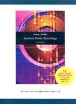 Book Business Driven Technology free