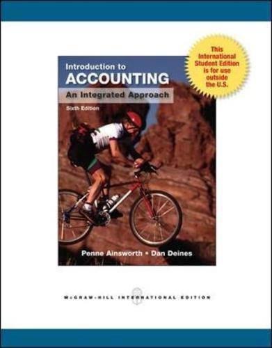 Book Introduction to Accounting: An Integrated Approach, 6th Edition free