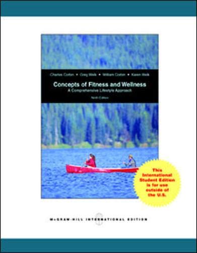 Book Concepts of Fitness and Wellness: A Comprehensive Lifestyle Approach. free