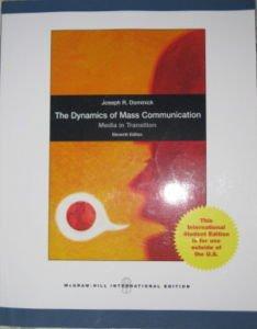 Book Dynamics of Mass Communication: Media in Transition free