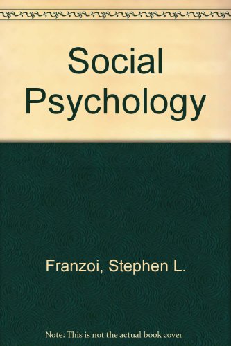 Book Social Psychology free
