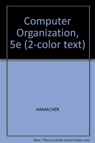 Book Computer Organization, 5th Edition, International Edition free