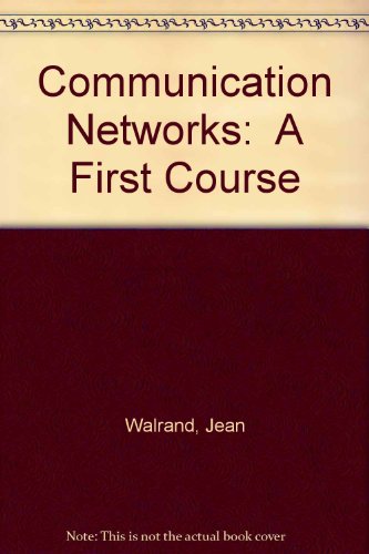 Book Communications Networks: A First Course free