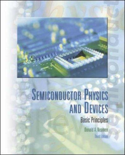 Book Semiconductor Physics and Devices free