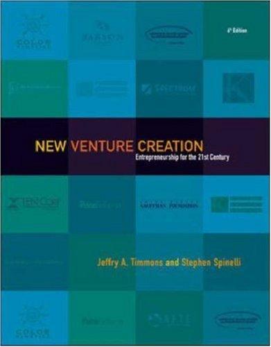 Book New Venture Creation: Entrepreneurship for the 21st Century with PowerWeb and New Business Mentor CD free