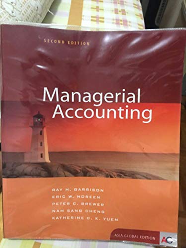 Book Managerial Accounting / with CD (International Edition) - Ray H. Garrison - Paperback - free