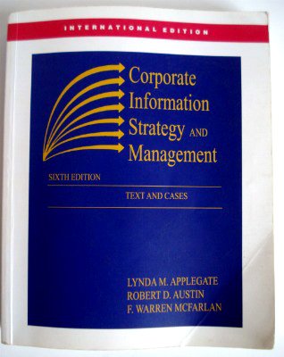 Book Corporate Information Strategies And Management (international Edition) - Applegate - Paperback - free