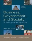 Book Business, Government and Society --2002 publication. free