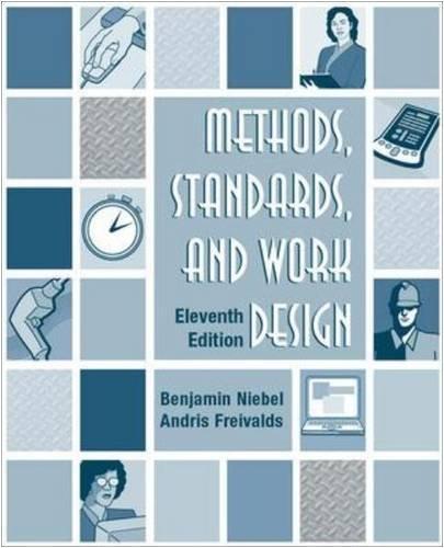 Book Methods, Standards, and Work Design free