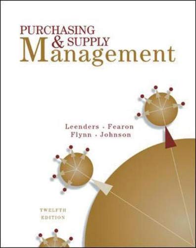 Book Purchasing and Supply Management free