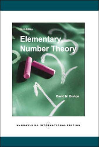 Book Elementary Number Theory free