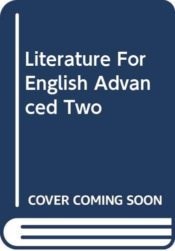Book Literature for English Advanced Two free