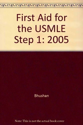 Book First Aid For The Usmle Step 1 - 2005 Student Guide free