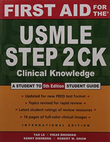 Book First Aid for the Usmle Step 2 free