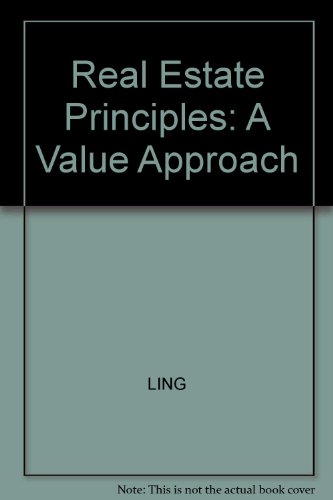Book Real Estate Principles: A Value Approach free