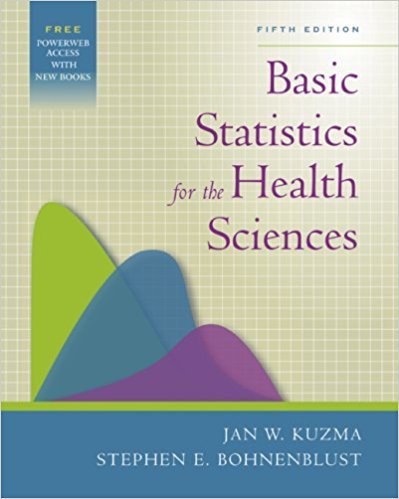 Book Basic Statistics Ofr The Health Sciences, 5th Edition free