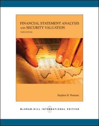 Book Financial Statement Analysis and Security Valuation free