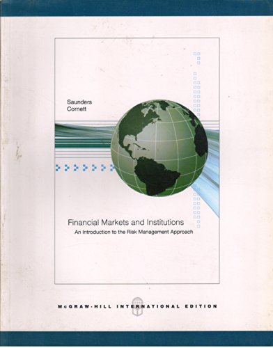 Book FINANCIAL MARKETS AND INSTITUTIONS free