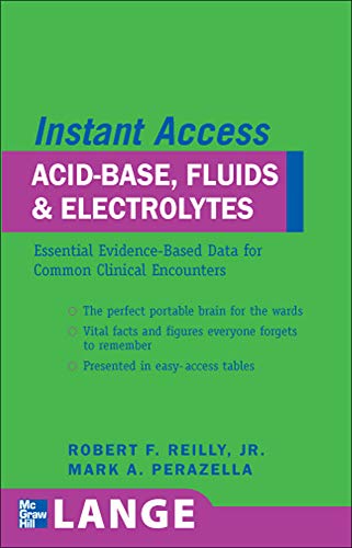 Book LANGE Instant Access Acid-Base, Fluids, and Electrolytes free