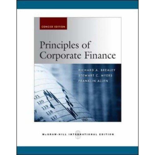 Book Principles of Corporate Finance, Brief free