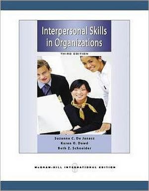 Book Interpersonal Skills in Organizations free