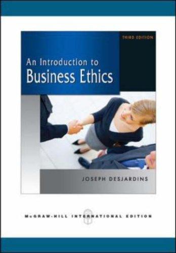 Book An Introduction To Business Ethics 3Ed (Ie) (Pb 2009) free