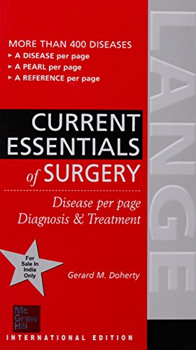 Book Lange Current Essentials of Surgery free