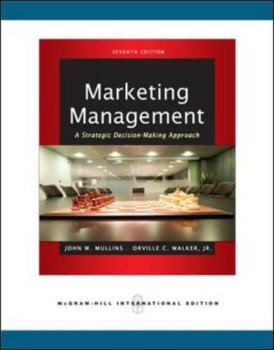 Book Marketing Management: A Strategic Decision-Making Approach free