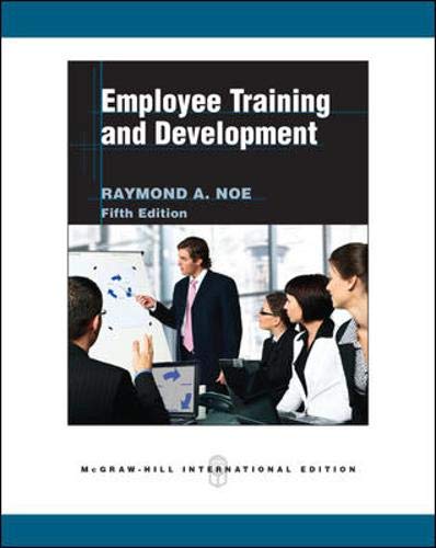 Book Employee Training and Development free