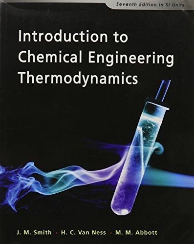 Book Introduction to Chemical Engineering Thermodynamics free