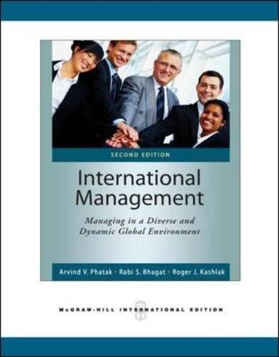 Book International Management: Managing in a Diverse and Dynamic Global Environment free