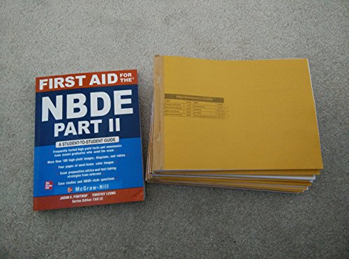 Book First AID For the NBDE Part-ii a student to student guide free