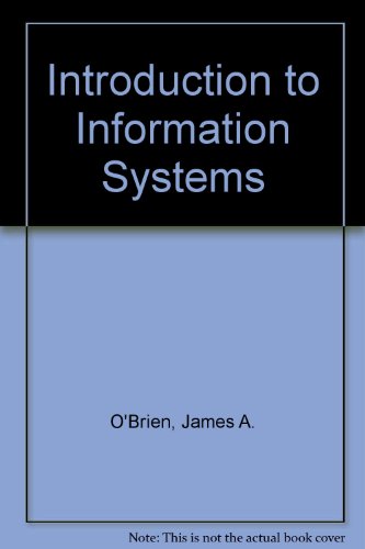 Book Introduction To Information Systems free