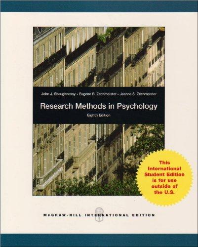 Book Research Methods in Psychology. free
