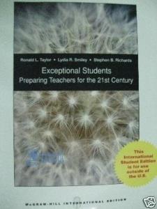 Book Exceptional Students: Preparing Teachers For The 21st Century free