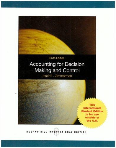 Book Accounting for Decision Making and Control free