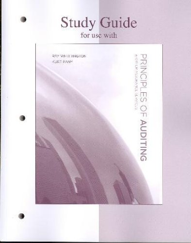 Book Principles Of Auditing And Other Assurance Services free