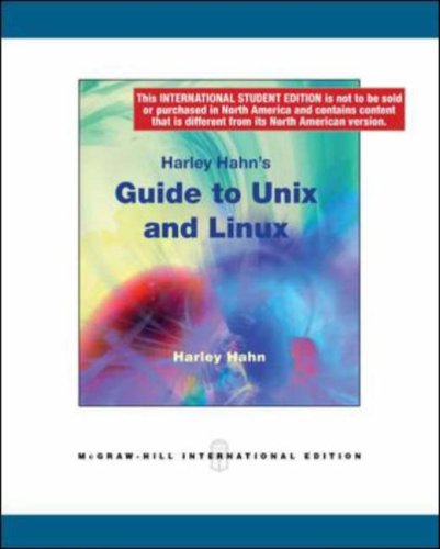 Book Harley Hahn's Guide to Unix and Linux free
