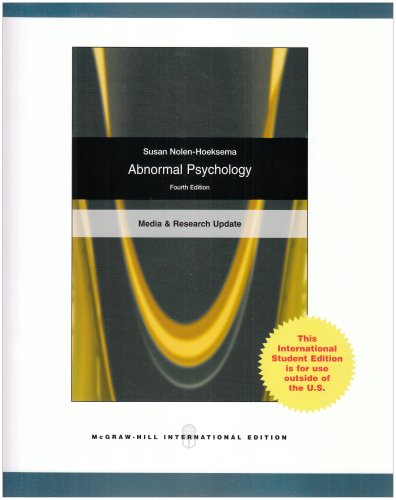 Book Abnormal Psychology. Media and Research Update free
