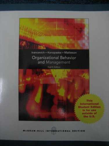 Book Organizational Behavior and Management free