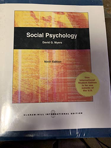 Book Social Psychology, 9E (Hb 2008) free